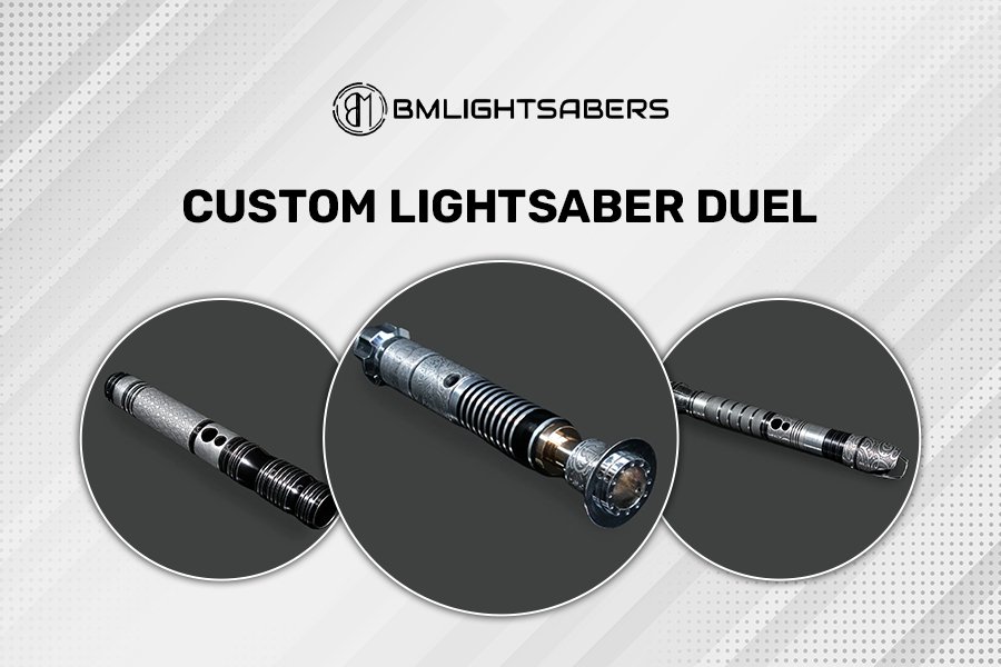 custom lightsaber duel