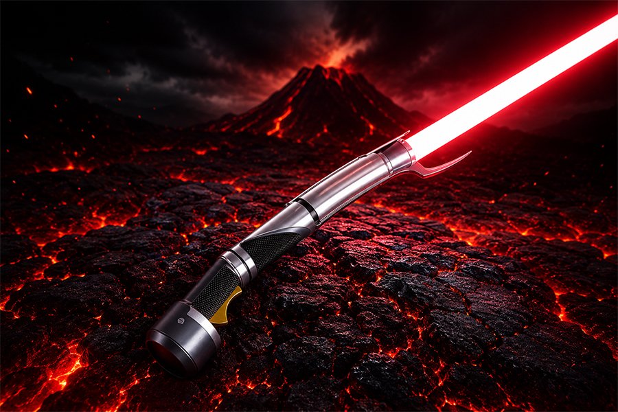Count Dooku Green Lightsaber