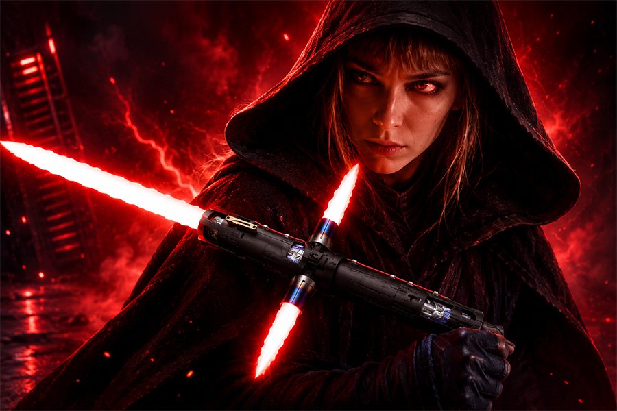 Star Wars Yellow Liightsaber