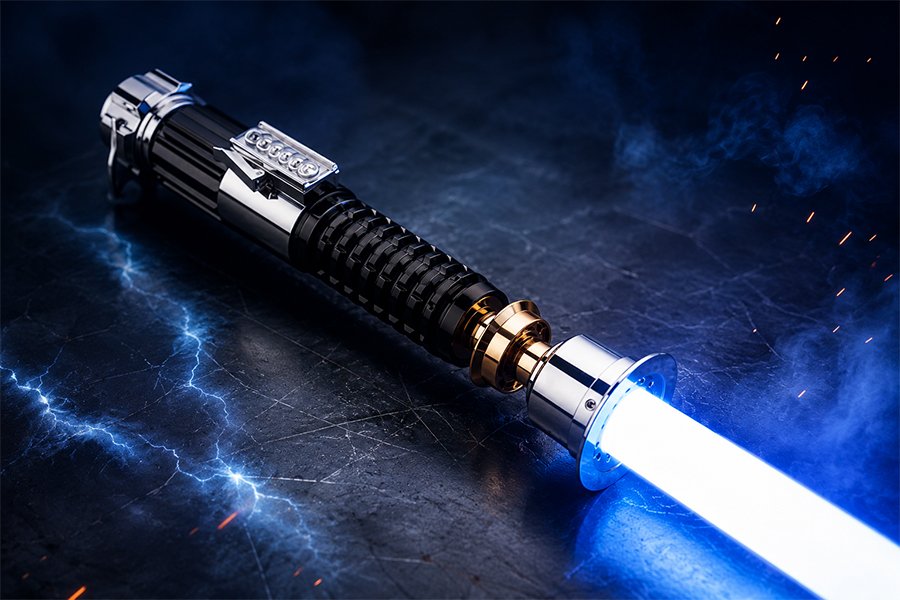 White Lightsaber